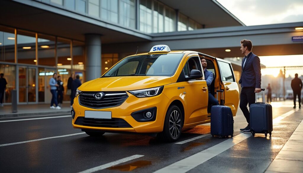 Comment assurer une bonne connexion entre gares et aéroports en taxi ?