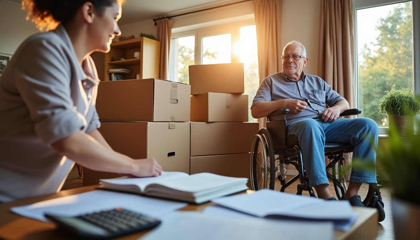 Illustration: Comprendre les aides financières pour un déménagement adapté à une personne en situation de handicap
