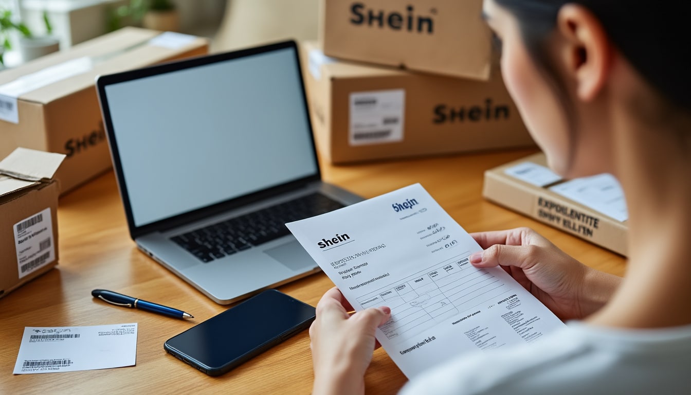Illustration: Bien comprendre les coûts d’expédition selon les options disponibles chez Shein
