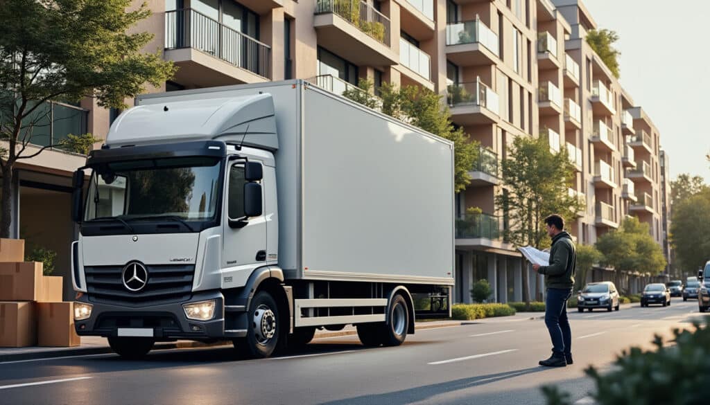 Location du camion 20m3 avec hayon : tarifs et conseils pratiques